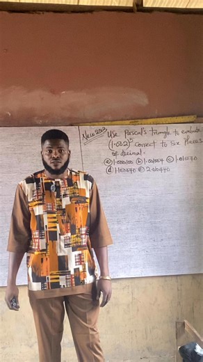 Binomial Expansion : Binomial theorem and Pascal’s Triangle | Abdulwakeel Weakypedia Aderemi