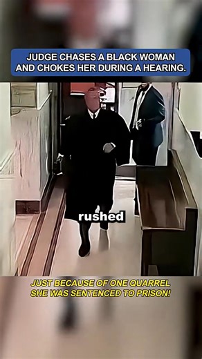 A simple visit to the courthouse to file paperwork turned into a terrifying ordeal when a judge allegedly chased down and physically restrained a citizen right outside the courtroom. The woman was seeking protection, but instead found herself sentenced to ten days in p*rison by the very official who assaulted her. Story in comment. | Meowyt88.