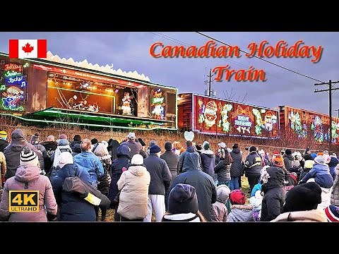 Canadian Pacific Holiday Train Arrived to Canada Today | Canada Christmas Train
