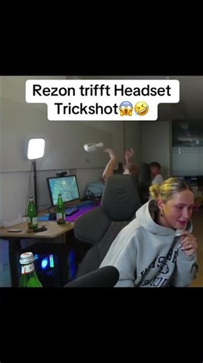 Rezon trifft Headset Trickshot 😱#fortnite #rezon #shorts