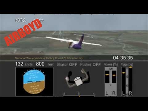 Empire Airlines Flight 8284 NTSB Animation