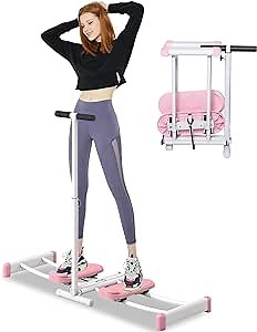 Leg Exercise 2 in 1 Ski Exercise Machine Strength Training,Adjustable Rods Leg Machine Pelvic Floor Muscle Repair Device Women with Yoga Pelvic Muscle Hip Trainer Exerciser for Home Gym