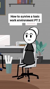 3M views · 82K reactions | How to survive a toxic work environment PT 2 #therealveronika #animation #funnyvideo #comedy #reels #animationmedia #animationart #management #veronika #managersbelike #manager #toxic #workenvironment | Animation Media | Facebook