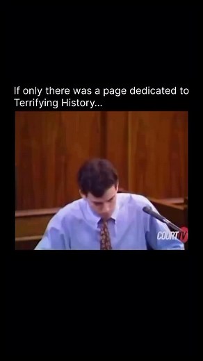 Terrifying History on Instagram: "During the infamous 1993 trial of Erik and Lyle Menendez for the murder of their parents, courtroom observers noted Erik’s peculiar request to adjust his microphone positioning. The younger brother specifically asked that the recording device not point directly at his mouth, a detail some legal analysts interpreted as subconscious awareness of his verbal admissions. This occurred during testimony where both brothers described the 1989 shotgun killings as self-de