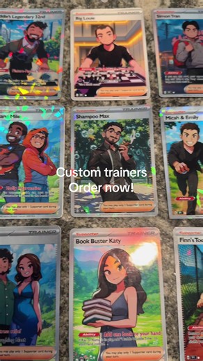 Customized Pokémon Cards for Every Occasion