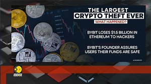 1.8K views · 26 reactions | In what could be the largest cryptocurrency theft in history, Dubai-based crypto exchange Bybit reported that hackers stole $1. 5 billion worth of Ethereum from its digital wallet. Rahesha Sehgal brings you this report | WION | Facebook