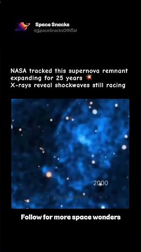 NASA Watched a Supernova Expand for 25 Years 💥🌌