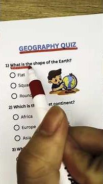 Geography Quiz