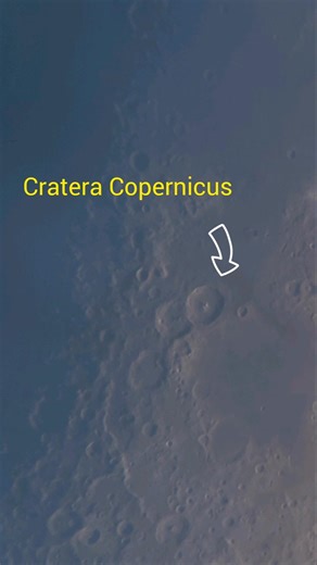 Você conhece a cratera Copernicus?🤔 #lua #curiosidades #copernicus