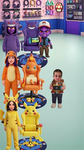 Which gaming chair can little Kima use? 👶🏻🪑 Kimberly Loaiza vs Karla Bustillos 🎀