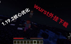 hmcl-pe 1.19.2优化以及wurst下载教程