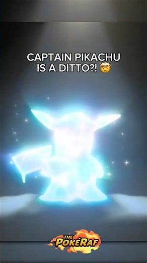 CAPTAIN PIKACHU IS A DITTO?! #pokemon #pokemonanime #pokemonpokopia