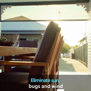 This ‘maintenance-free’ retractable screen is the tech breakthrough we use to turn bland patios into families’ favorite “rooms” in 1 click! We’ve put a lot into making our outdoor living spaces something special… ...so it’s annoying when the seasons change & our patio becomes unusable for much of the year. Nothing gave me *perfect* 3-season outdoor living flexibility -- until I found MagnaTrack luxury motorized screens. Now I just press a button -- 1 click -- & in seconds my outdoor living areas