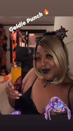 #halloweenparty #throwback | Monique Banks