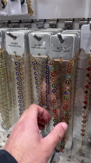 Bijoux en Acier Inoxydable : Nouveau Modèle à Fleurs