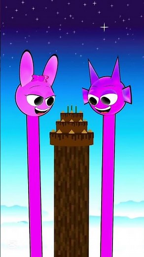 Incredibox Sprunki FAT and DIET Squid Game with DURPLE vs PINKI