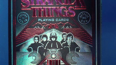 theory11 Stranger Things Premium Playing Cards, Poker Size Standard Index