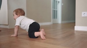 Newborn Baby Crawls Happy Family Kindergarten Stock Footage Video (100% Royalty-free) 3530354877 | Shutterstock