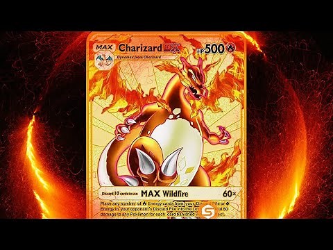 Charizard DX and VMAX metal Pokémon