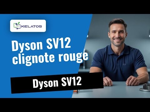 Votre Dyson SV12 clignote en rouge ? 🔋 Changement de gatillo