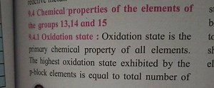 9.4 Chemical properties of the elements of the groups 13,14 and... | Filo