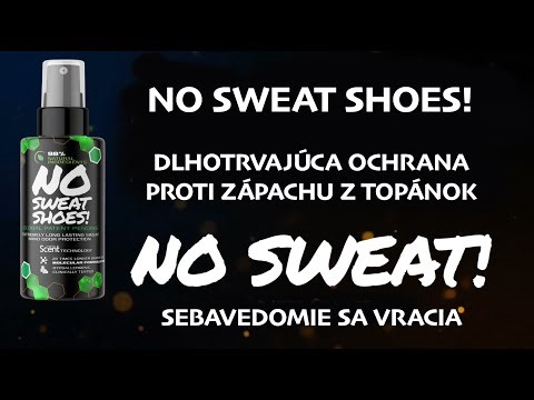 Zápach z topánok už nie je problém | NoSweat SHOES ho neutralizuje!