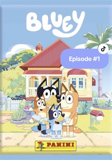 🐾 Bluey 🐾 Follow for the full series! Book linked in bio 💙 📗 Book: Bluey ✍️ Publisher: Panini 📆 Publish Year: 2024 #ASMR #PaniniStickers #PaniniStickerAlbum #sticker #Bluey