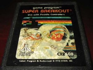 Classic Game Room - SUPER BREAKOUT for Atari 2600