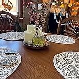 10.2-Inch Black & White Checkerboard Lazy Susan Organizer – Rotating Serving Tray with Oak Base, Iron Frame, & Ceramic Tile –Perfect for Dining Table, Kitchen Cabinet, Bathroom Countertop, Home Décor