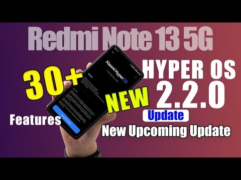 Finally Redmi Note 13 5G HyperOS 2.0.206.0 Update in India 🎉 Big Update with 30+ New Features ✅