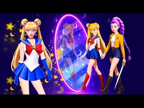 What Would Elsa Look Like in Sailor Moon Costume?✨| Fashion Dess