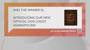 Cleveland Browns announce winner of dog logo contest
