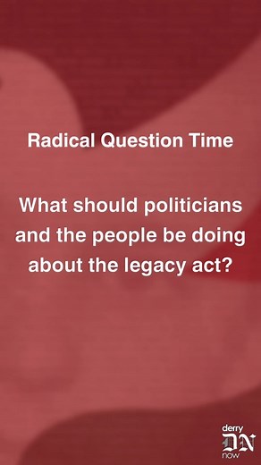 Eamonn McCann gives his take on the British Government's Legacy Act at Bloody Sunday March Committee's Radical Question Time. | Derry Now