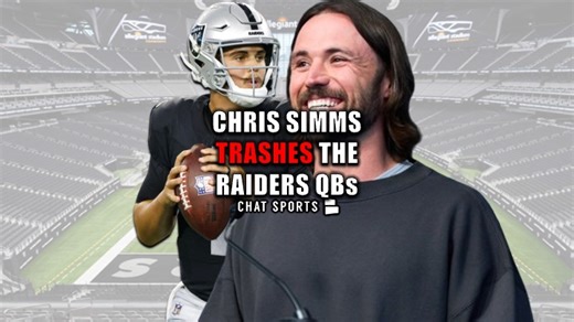 Every year NFL Analyst Chris Simms ranks his top 40 QBs - find out where Gardner Minshew & Aidan O'Connell rank! | Las Vegas Raiders by Chat Sports