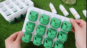 6 Pcs Seed Starter Tray 72 Cells Seed Starter Kit Reusable Silicone Seedling Starter Trays Base Greenhouse Germination Tray Kit Plant Labels and Garden Tools Indoor Grow Set for Seeds Growing Starting