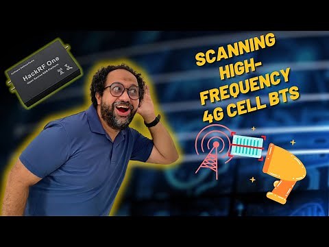 HackRF One: Scanning High-Frequency LTE BTS Cell Bands