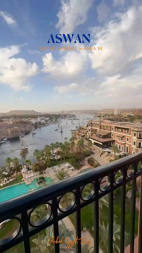 Aswan… where the Nile meets history and timeless beauty. 🇪🇬 Explore the magic of Aswan with Global Egypt Tours and discover its most famous landmarks. Visit Philae Temple, see the impressive Aswan High Dam, and explore the ancient Unfinished Obelisk. Enjoy sailing on the Nile with a traditional felucca, visit Elephantine Island, and experience the colorful Nubian Village and its unique culture. Don’t miss the Temple of Kalabsha, the beautiful Aswan Botanical Garden, and the incredible Abu Simb