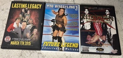 Pro Wrestling DVD Lot 2 - Highspots WWF WWE WCW ECW NWO AEW Divas NWA RF Video | eBay