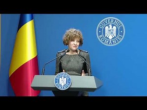 Conferință de presă susținută de vicepremierul Oana Gheorghiu pe tema reformei companiilor de stat