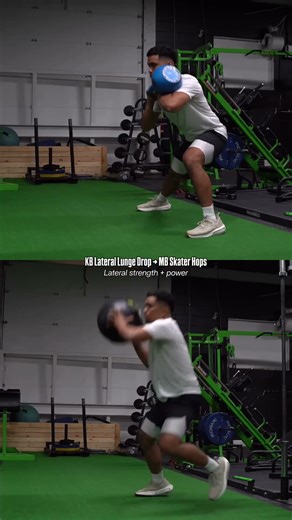 3 Contrast Superset For Explosive Athletes 💥 #athletetraining