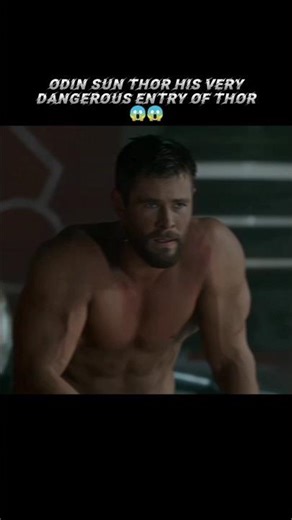 Odin sun Thor his very dangerous entry scene 😱😱 #YouTube #short #Marvel