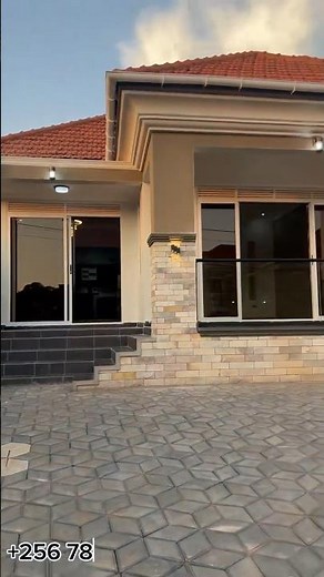 Modern bungalow house for sale in Africa. Kira Uganda.