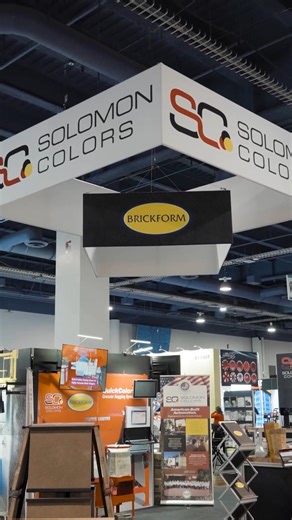 Thank you to everyone who came out to say hi to us at World of Concrete 2026! We were able to showcase some awesome products, including our award-winning Day 1, our new line of ACC in-form retarders, and even a new stamp texture. For more information, head over to Brickform.com | Solomon Colors Inc