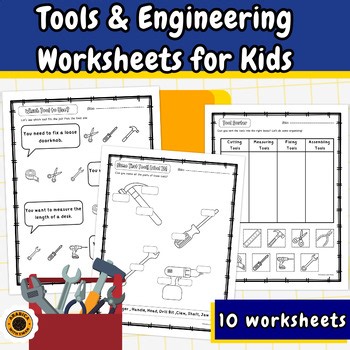 Science Tools Worksheets | Safety, Uses & Parts of Tools Activities (Grades 2–4)
