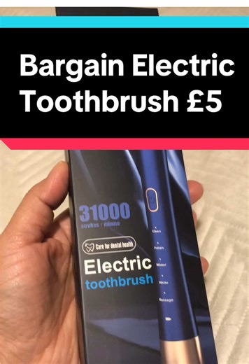 Absolute bargain electric toothbrush which is usb rechargeable #electrictoothbrush #travel #dental #brushingteeth #tiktokmademebuyit