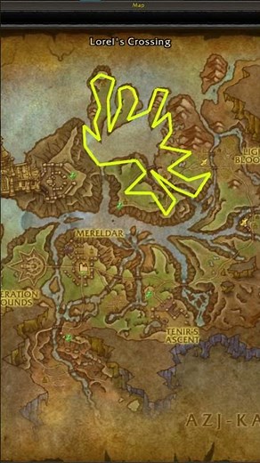 Hallowfall 17k Herbs and Ore Route #worldofwarcraft #tww #goldenroutes