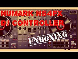 Unboxing DJ Controller Numark NS4FX