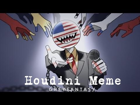 "Houdini Meme" Country humans Animation
