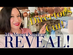 DIRECTOR'S CUT: Hand-Painted Tile REVEAL! Monet's Influence on My Kitchen | FRENCH FARMHOUSE DECOR