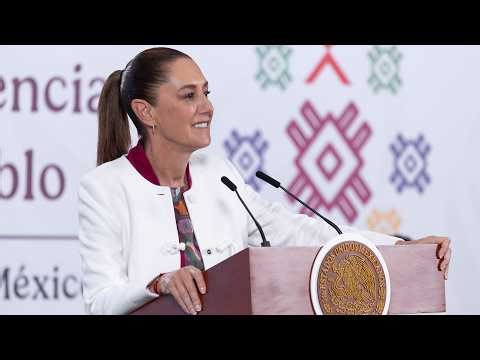 Intervención no es opción; sólo los pueblos deciden su futuro. Conferencia presidenta Sheinbaum